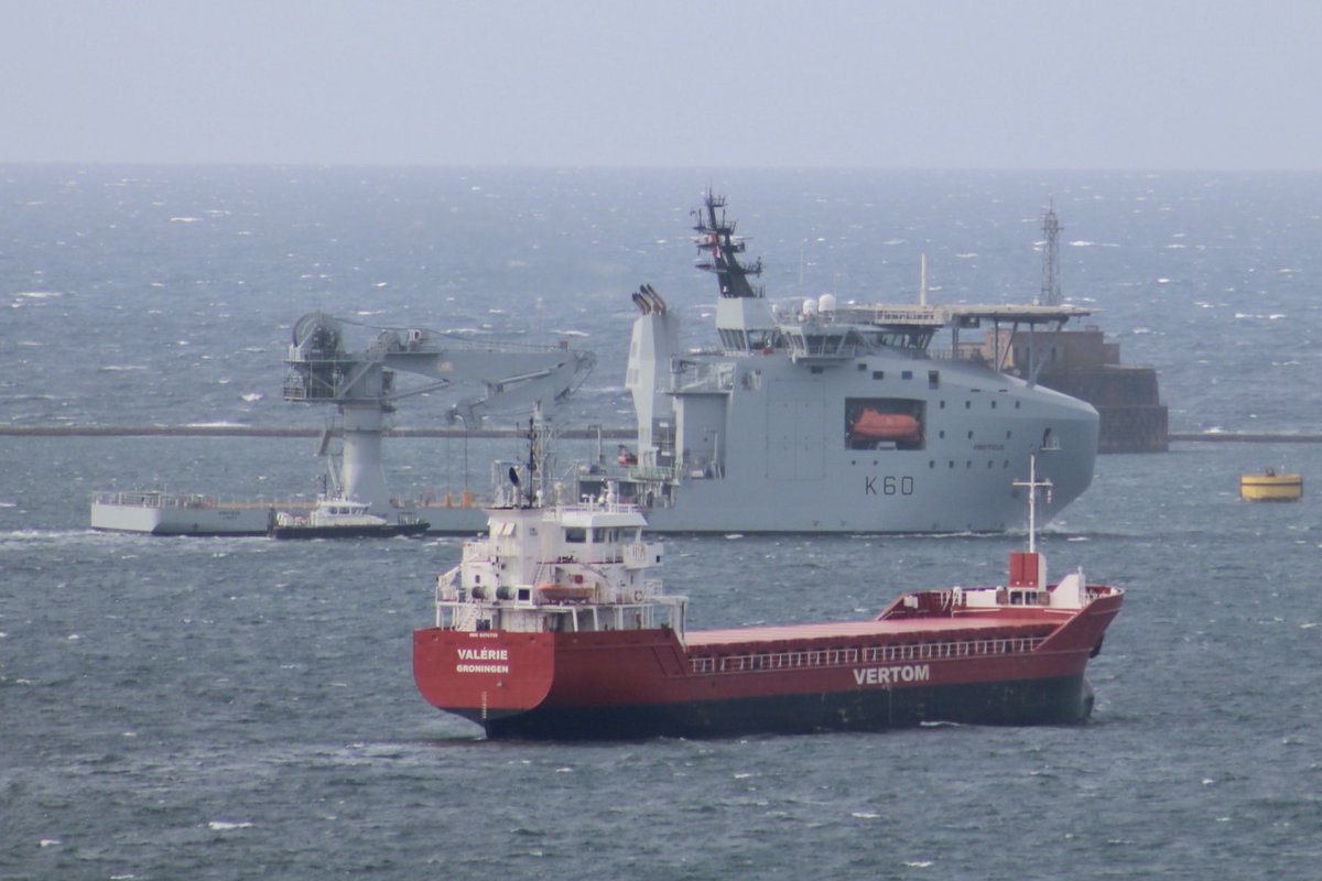 RFA Proteus (K 60) Multi-Role Ocean Surveillance vessel leaving Plymouth, England - April 29, 2024 #rfaproteus #k60

SRC: TW-@Rockhoppas