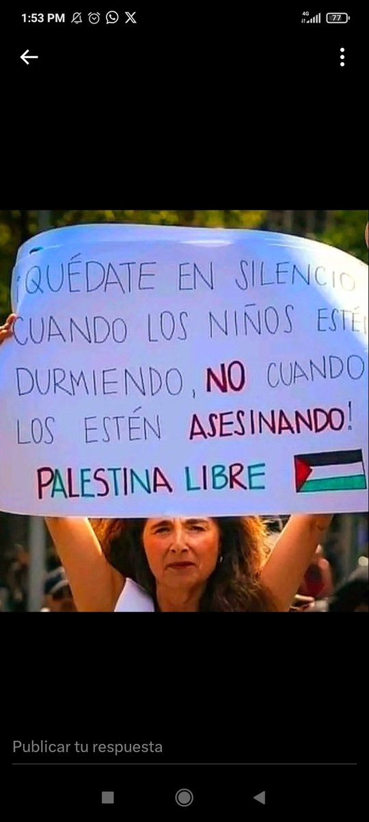 Esto.... No te quedes en silencio mientras niños estén asesinandose.
#Cuba 
#IslaDeLaJuventud 
#FreePalestine 
#CubaVencerá 
#pinero
#CubaViveEnSuHistoría