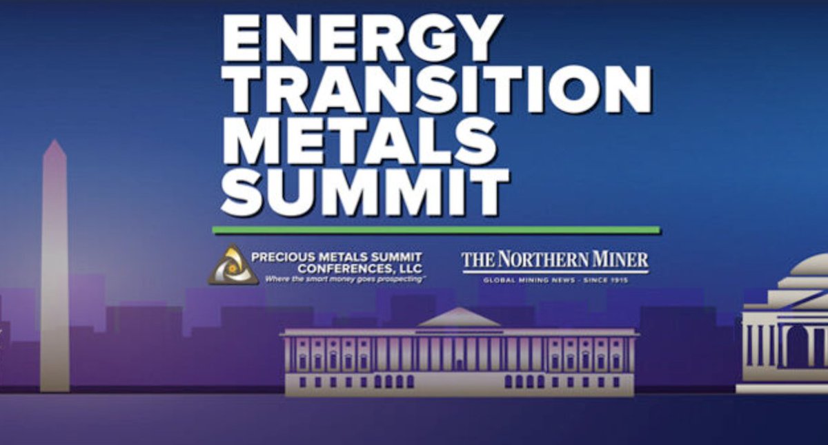 C3 Metals will be at the Energy Transition Metals Summit in Washington DC this week. A replay of today's webcast presentation will be available. For more event details visit the event site at: precioussummit.com/event/2024-ene…