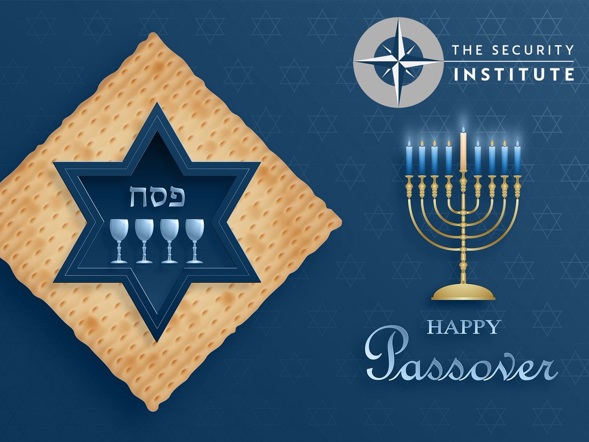 Wishing our members and all those who are celebrating a Happy Passover and Chag Sameach! #passover #securityprofessional