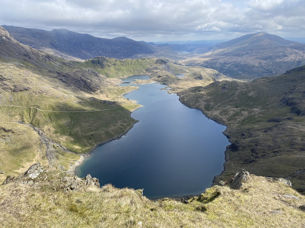 Views from Snowdon on the weekend