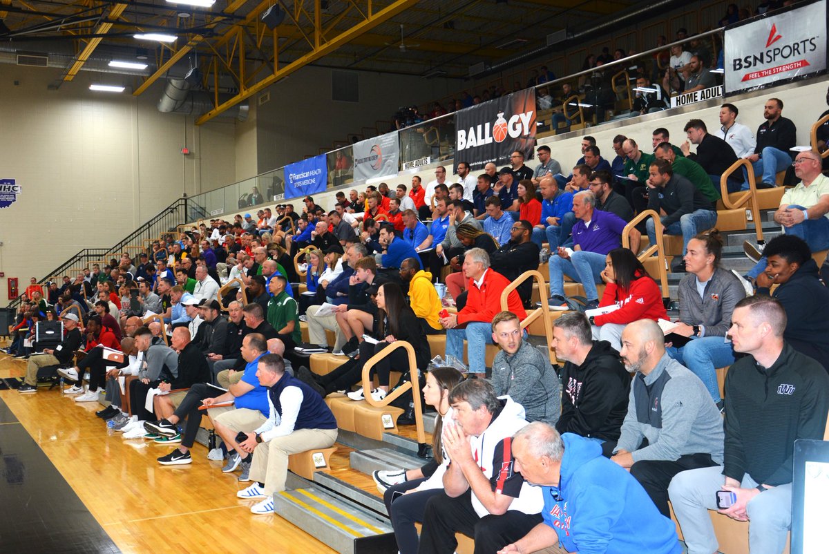 Packed house at the IBCA clinic. Indiana HS coaches always wanting to improve!
