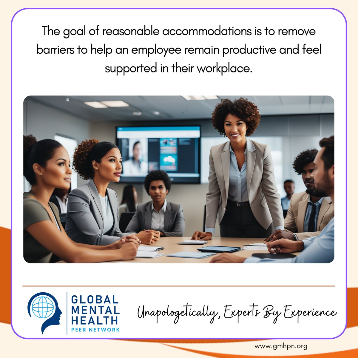 It’s vital to comply with human rights legislation & collaborate with the employee to create a plan that supports them in doing their job successfully 

It's time to prioritize mental health in the workplace

#livedexperience #gmhpn_speakout #mentalhealth #workplacementalhealth