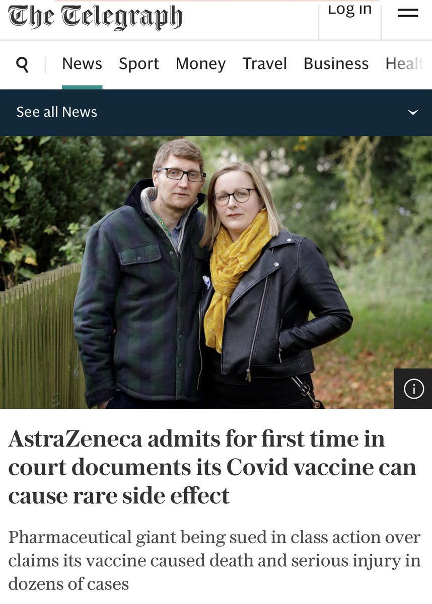 I know people who have never had a single day of good health since they took the COVID shot. A man in his 50s confessed to me that he’s never had an erection since he took that shit (sorry, shot). And he’s married. Yet AstraZeneca is not even as deadly as Johnson&Johnson, Moderna