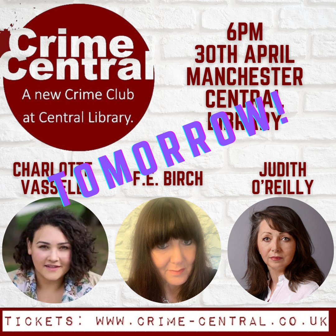 We're back tomorrow! Who else is excited? @CharlotteVass17 @EffieMerryl @judithoreilly and @robparkerauthor will be live on stage at 6pm. Be there or be square.