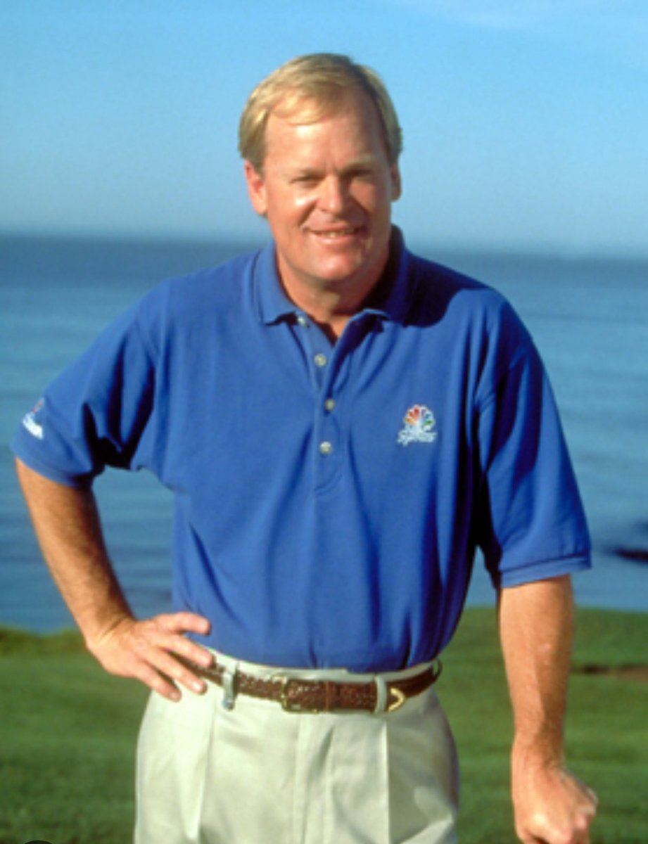 Always fun to run with or run into this champion, turned champion storyteller. Happy Birthday Johnny Miller. Pass on our best wishes, @serviswithsmile