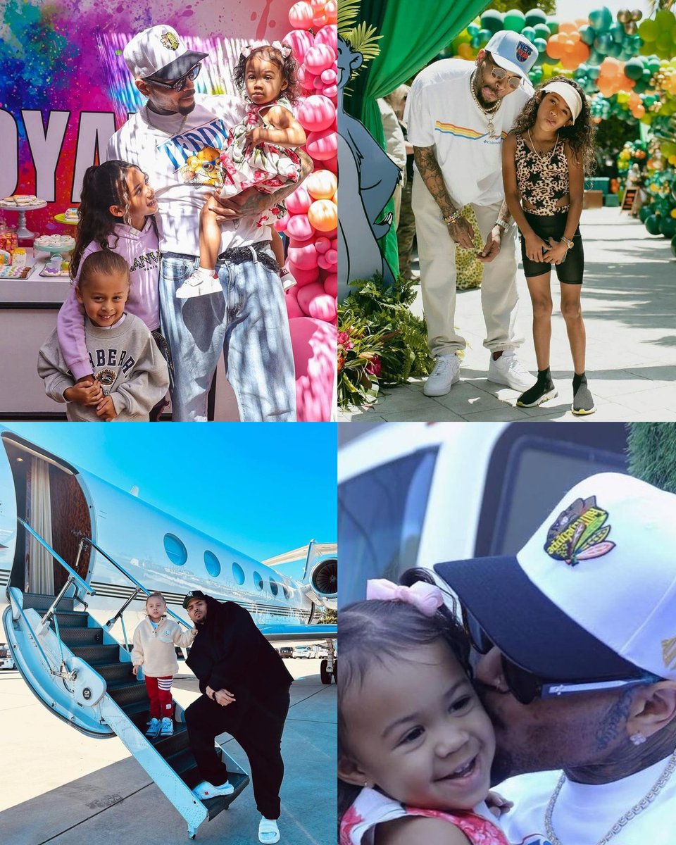 being a father was the best thing that ever happened to chris brown ❤️