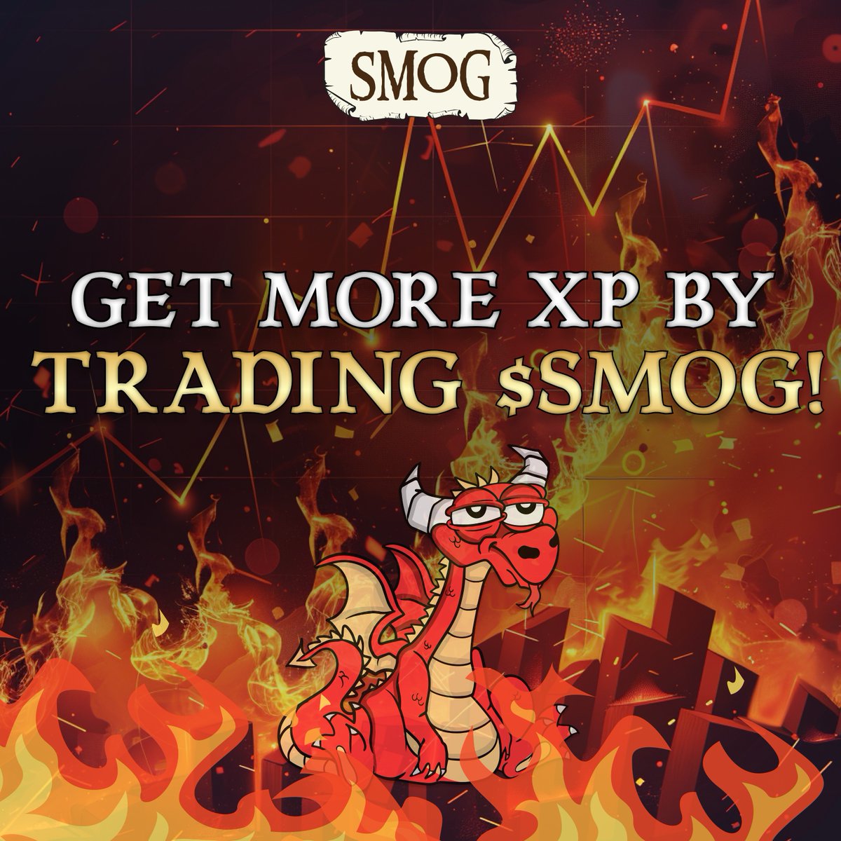 #Dragons the focus in the $SMOG #Airdrop Season 2 is simple! 🐉 Trading is the way forward! 🔄 This will allow you to gain the most XP! 📈 What are you waiting for then? 🚀⬇️ bitesly.io/b_SMOG_MEXC #SmogSwap #TradeSmog #Solana #Binance