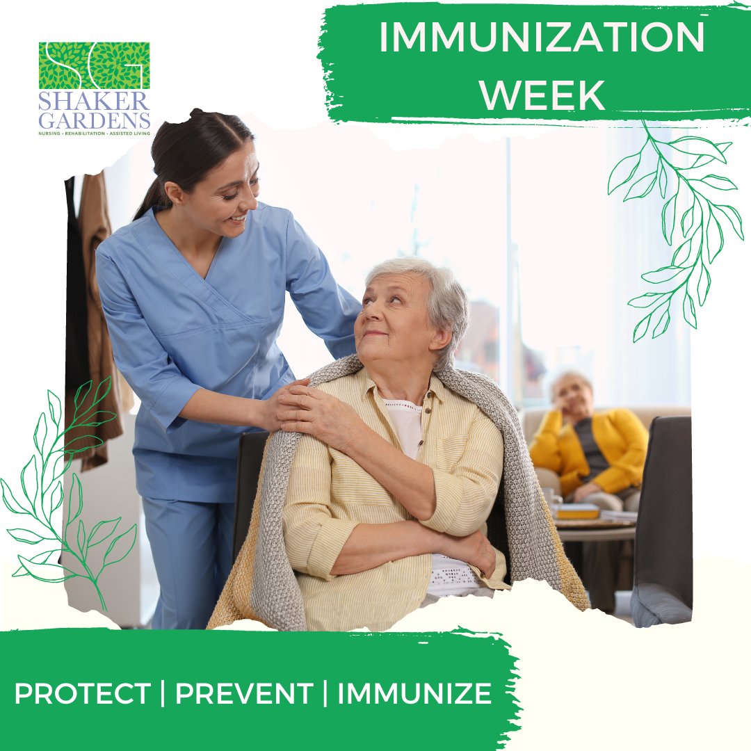 Throughout World Immunization Week, Shaker Gardens underscores the significance of vaccination in safeguarding public health. Join us in advocating for immunization the pivotal role of vaccinations in protecting our community.

#WorldImmunizationWeek #VaccinesWork #ShakerGardens