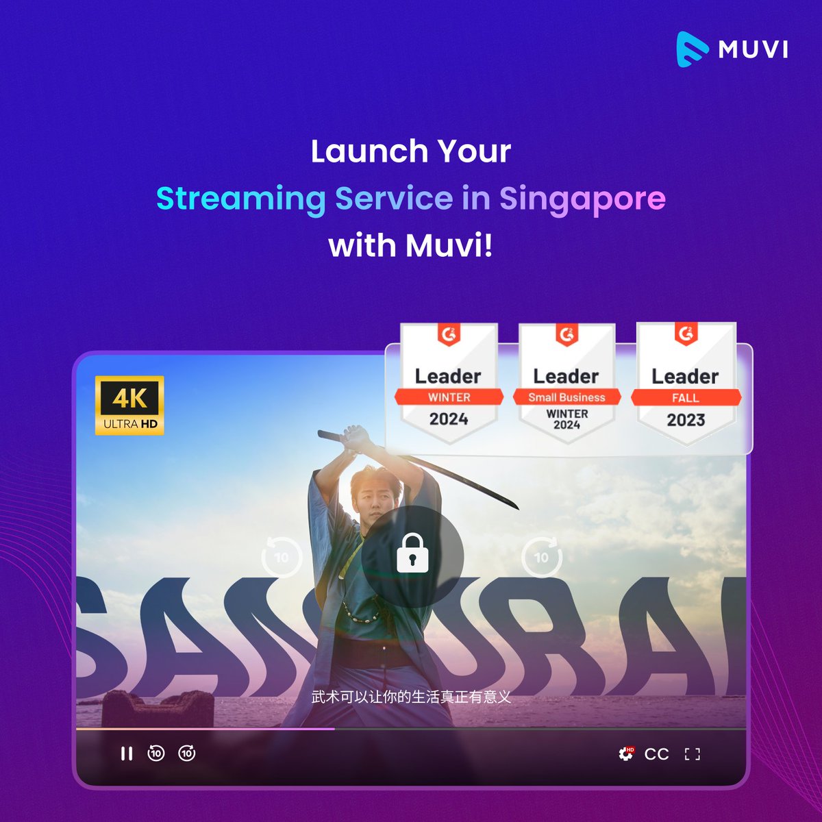 Ready to captivate Singaporean audiences? Muvi makes it easy to launch your video streaming service in Singapore hassle-free! 👉 muvi.com/streaming-serv… 
#Muvi #VideoStreaming #SingaporeStreaming #Singapore #streamingplatform #ott #ottindustry #onlinestreaming
