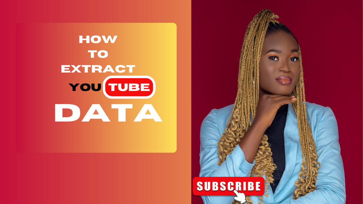 Hey everyone 👋🏿, I have decided to give back to the data community by starting my YouTube channel where I will be sharing tips and tutorials on Tableau. Kindly subscribe and turn on your notifications.
#dataextraction #data #visuaization #datafam

youtu.be/JDlvLq5i4xs?si…