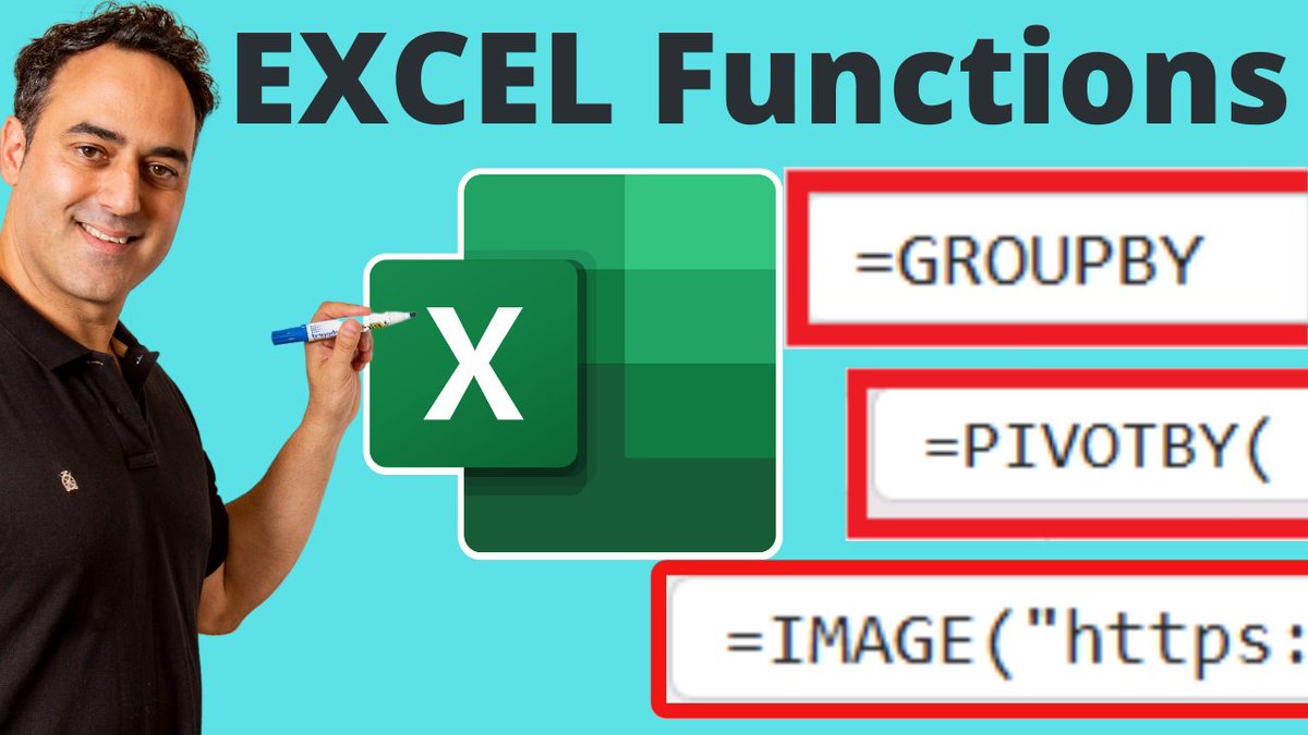 Learn the New Functions in Excel 2024: GROUPBY, PIVOTBY & IMAGE Read our Free Step-By-Step Blog tutorial which has a downloadable practice workbook and video. Click the link below 👇👇👇 myexcelonline.com/blog/groupby-p…