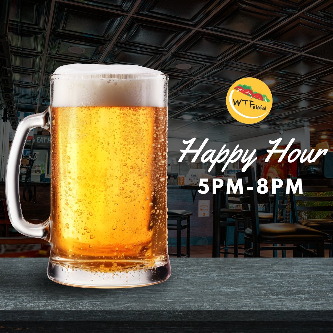 Nothing beats a good meal and good drink! Take the time to unwind during happy hour!

📍12220 Pigeon Pass Rd. Moreno Valley

#HappyHour #LebaneseCuisine #Beer #Wine #Relax #LebaneseFood #Wtfalafel #MorenoValley