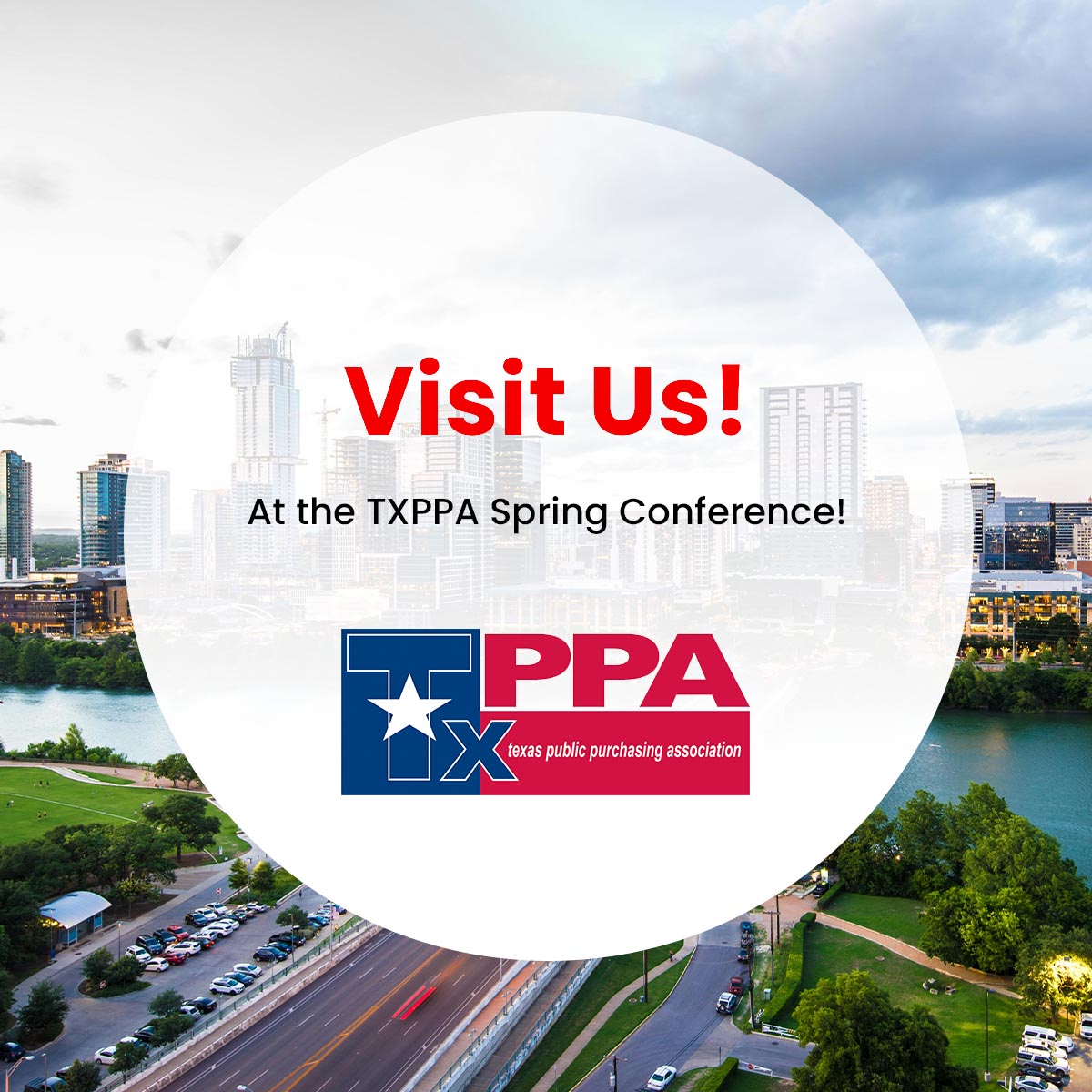 We'll be at the TXPPA Spring Conference from April 30th - May 1st in Lake Conroe, TX! If you're eager to revamp your procurement processes, swing by our booth for a chat! 
 
bit.ly/4aNorZU

#TXPPA #publicprocurement #procurementhero