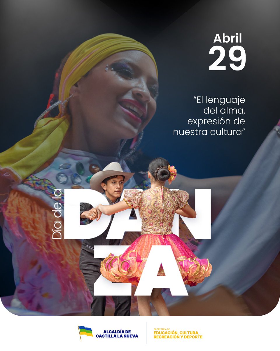 #DiaMundial🌎| De la Danza💃🕺

¡Celebremos la pasión, la cultura y la conexión que la danza nos brinda! En este Día mundial de la Danza, que nuestros movimientos reflejen nuestrar creatividad y amor por el arte🎉

#SomosElCambio💪🏼
#LaAlcaldíaDelPueblo🏛

Lenito Castro 🔵🌿