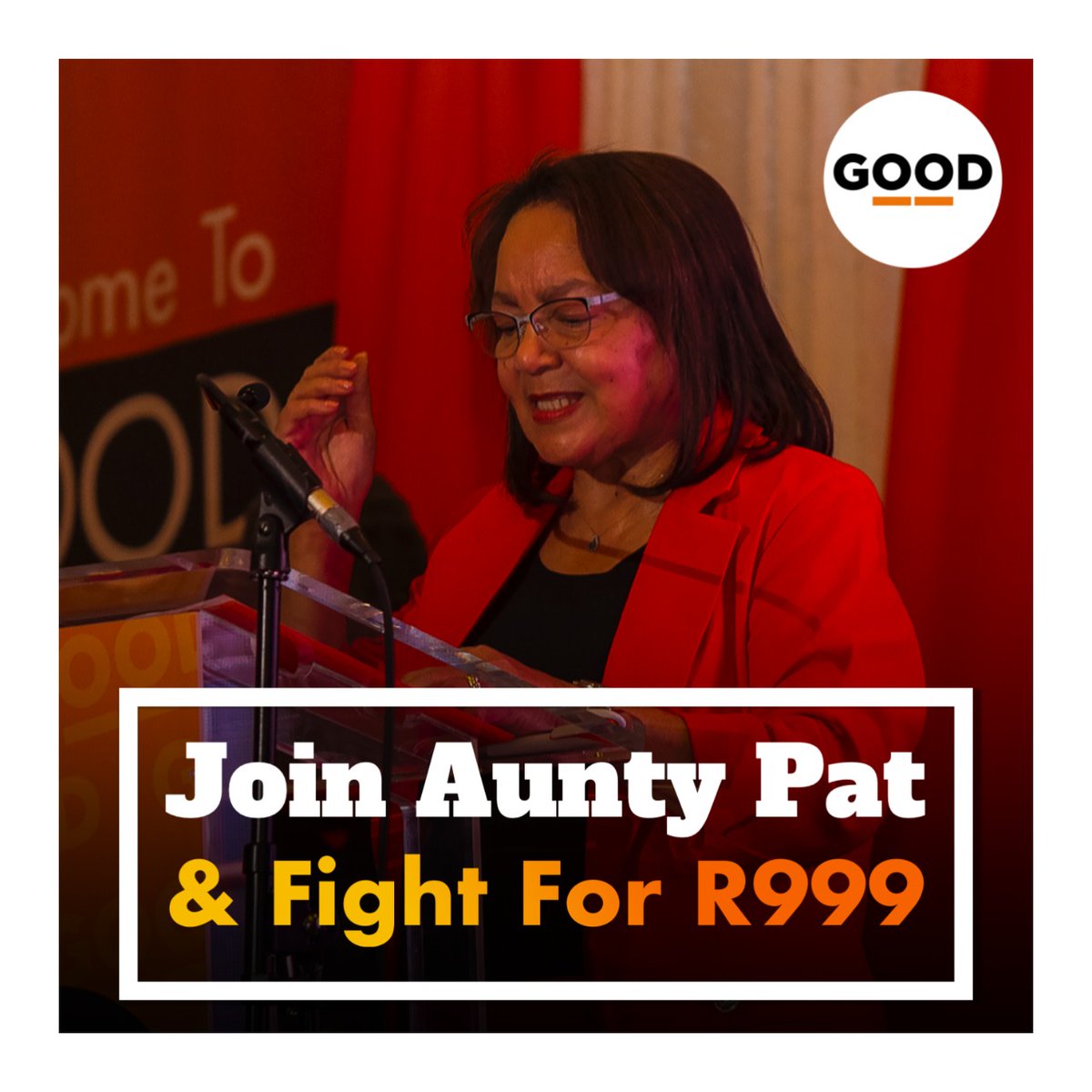 🗳️ Join our fight for a #BasicIncomeGrant of R999. If the economy has not been able to create a job for you, this is what you need to pay for your food and basic needs.  Learn about our #GOODdeal at i.mtr.cool/tgqkcilktg