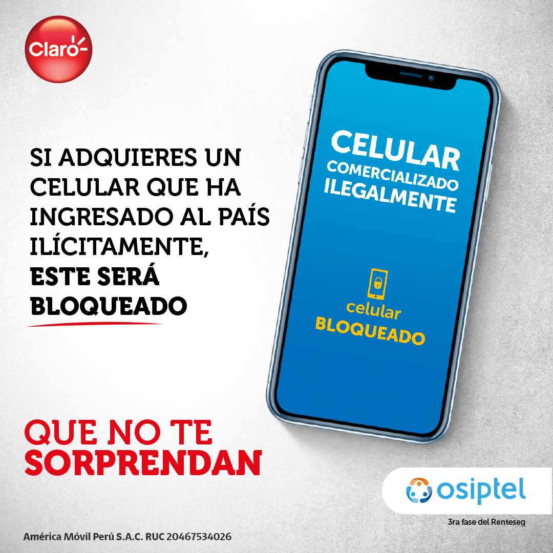 #ALERTA 🚨 ¿Compraste un celular que llegó al país de contrabando? Será bloqueado desde el 22 de abril. Encuentra más información. ➡️ bit.ly/BloqueoDeCelul…