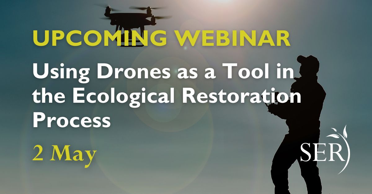 Upcoming webinar on 2 May 1:00 PM ET! Learn how Davey Resource Group, Inc. pairs drone technology with boots-on-the-ground expertise allowing their restoration ecologists to provide a variety of services. Register here: us02web.zoom.us/webinar/regist… *Live attendance is OPEN ACCESS!