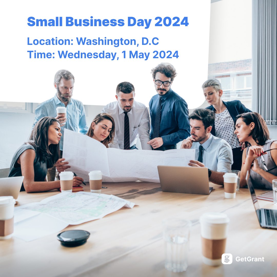 🌟 Engage in Small Business Day 2024 with us!
🔗 Register now and don’t forget to check out how GetGrant.ai can further support your business goals: shorturl.at/fLZ13

#SmallBusinessDay2024 #EntrepreneurEvent  #StartupGrowth #SmallBizTips #GetGrantAI