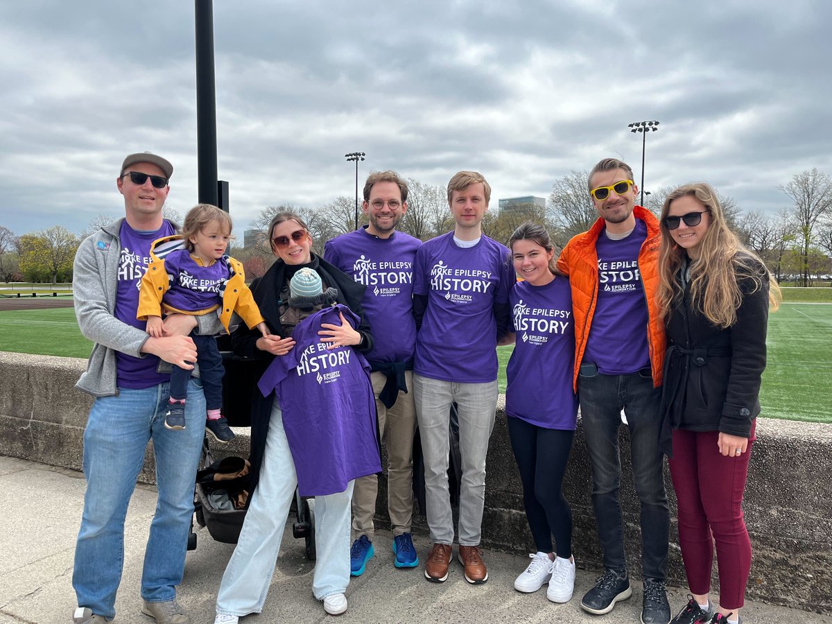 Great fun at the march for epillepsy w/ @EpilepsyNE – let’s make epilepsy history!