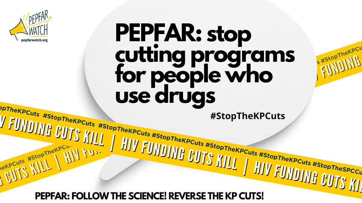 #HIV funding cuts kill. Today, we're calling on @USAmbGHSD to #StopTheKPCuts and reprogram these funds for high-quality, KP-led interventions. We need @PEPFAR to expand HIV treatment, prevention, human rights and other structural interventions to hit the 95-95-95 targets!