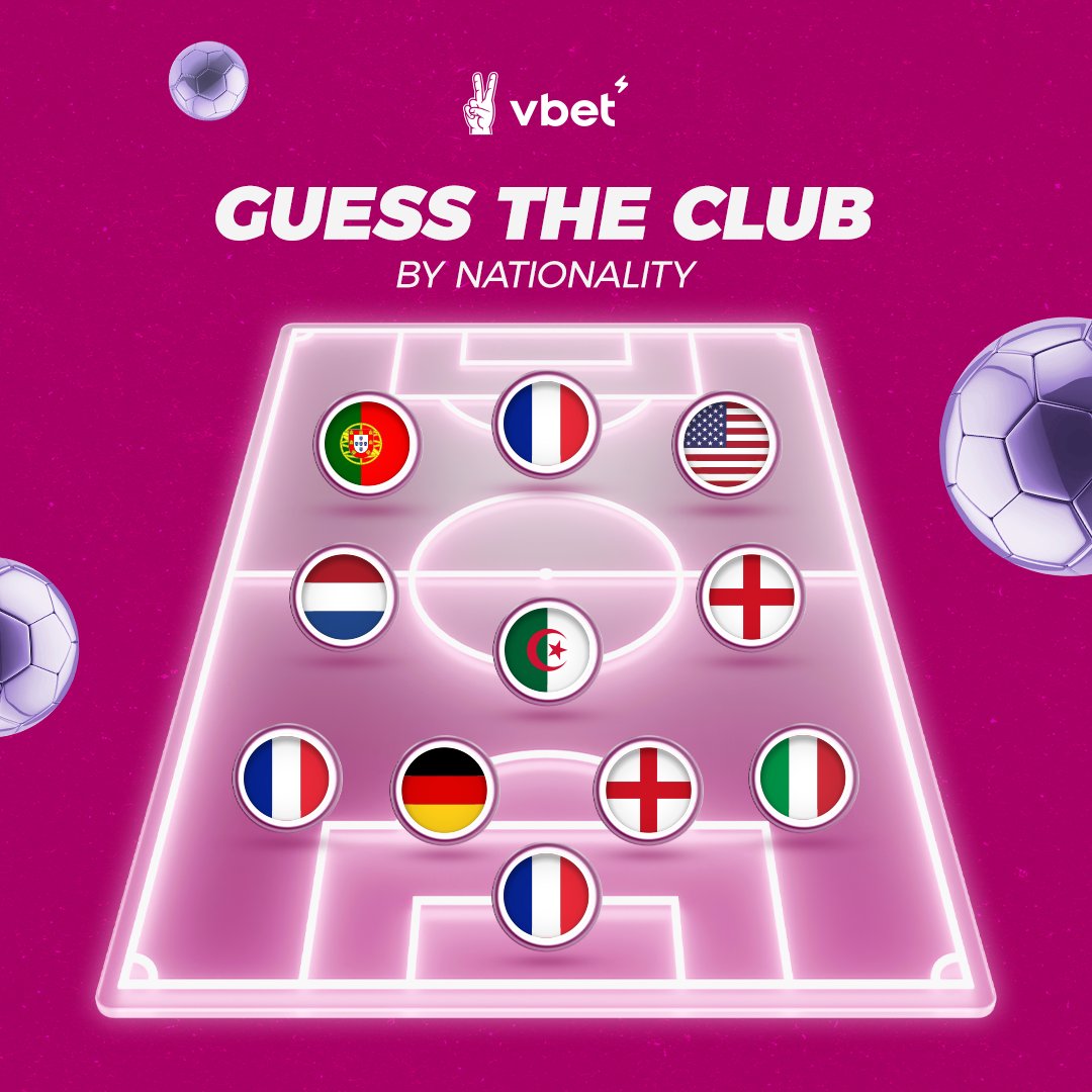 Guess the club ✅

#vbet