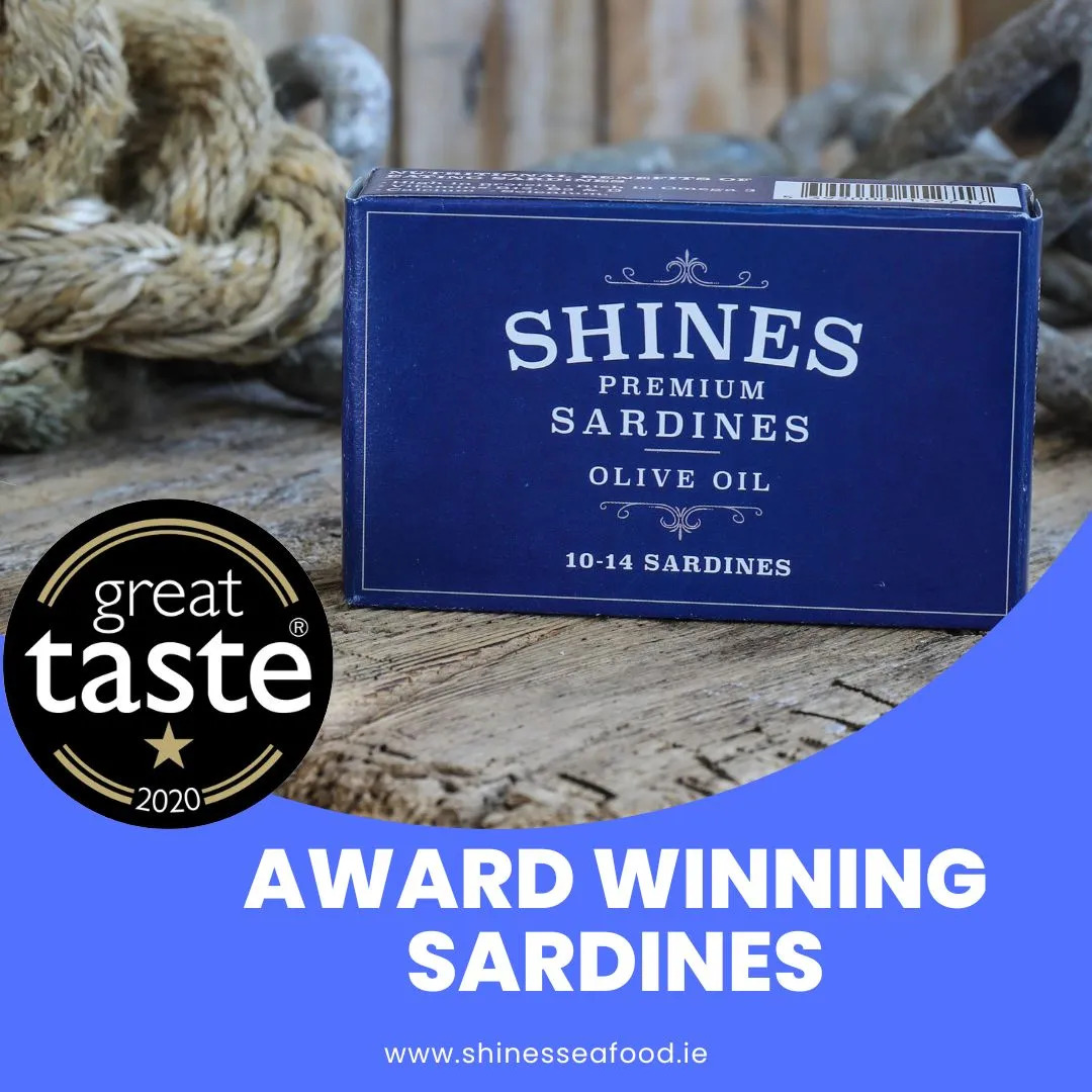 You know what they say? 'If you're going to eat #sardines, make them award-winning ones!' Okay, 'they' don't actually say that . . . but they really should!