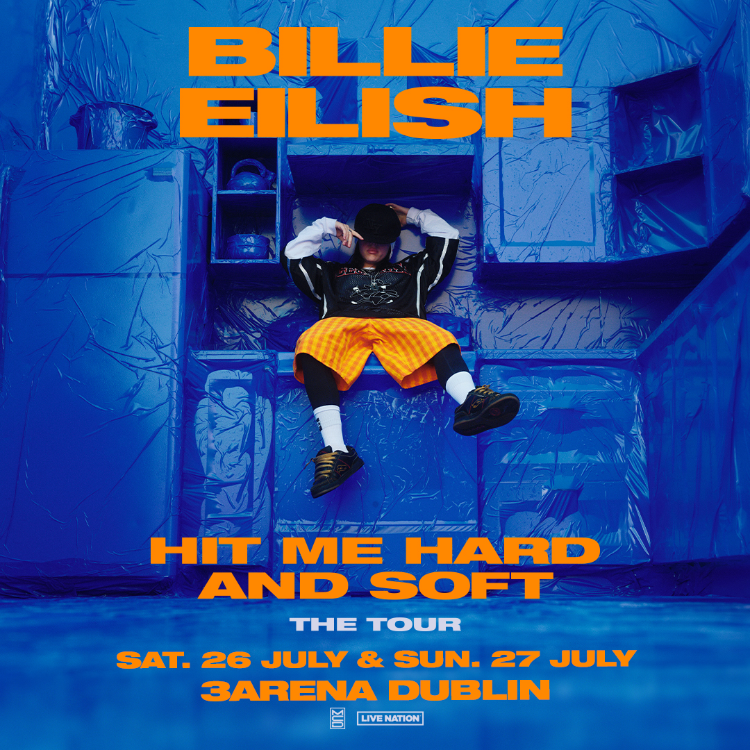 🔔Just Announced!🔔 @billieeilish brings her 'Hit Me Hard and Soft Tour' to #3Arena on Saturday, 26 and Sunday, 27 July 2025. 🎫 Three+ Presale kicks off this Wednesday at 12pm 🎟️ General sale begins Friday at 12pm