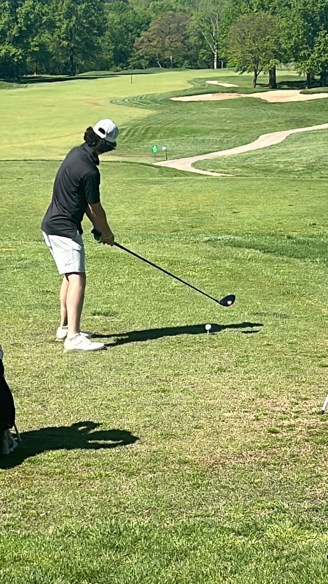 Zach shoot 38 on front starting back nine.