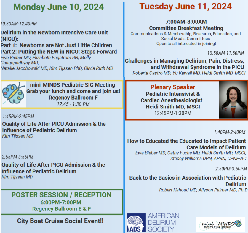 Join us at our 14th annual conference and discover the latest in Pediatrics. #ADS24SAC #Delirium Register today! americandeliriumsociety.org/events/ads-con…