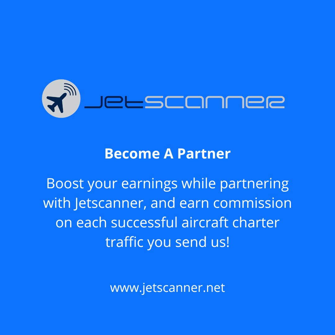 Looking for an exciting opportunity to earn extra income? 💰😀🛩️

Become a Jetscanner affiliate and start earning commissions for every successful aircraft charter referral you send our way

t.ly/g8B6B

#AffiliateMarketing #PassiveIncome #AffiliateSuccess #EarnOnline
