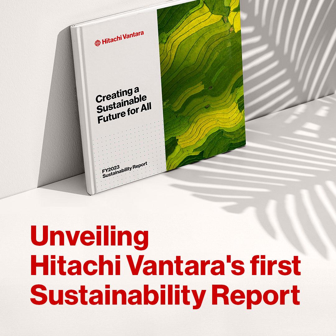 Hitachi Vantara is committed to driving positive change for people & planet. 🌎 Read all about the past, present and future time-bound commitments to sustainability innovation  in our new Sustainability Report: ow.ly/v3FW30sBNBR #SustainabilityAtHitachiVantara