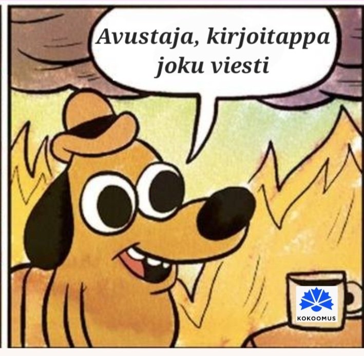 Missä Orpo on? Missä kokoomus?