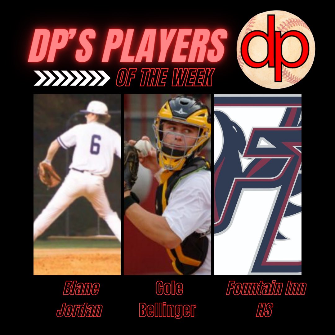The final edition of DP’s Player of the Week has been released! Congratulations to this year’s winners and those recognized! 

thediamondprospects.com/diamond-prospe…