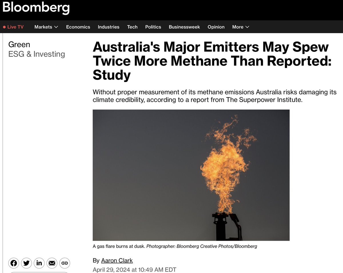 Regulating emissions is like regulating ghosts: 1. If you imagine that methane emissions are wrecking the planet and want to do something about it, you've just been offset. 2. Methane is colorless and odorless, and irrelevant to climate. co2coalition.org/media/methane-……