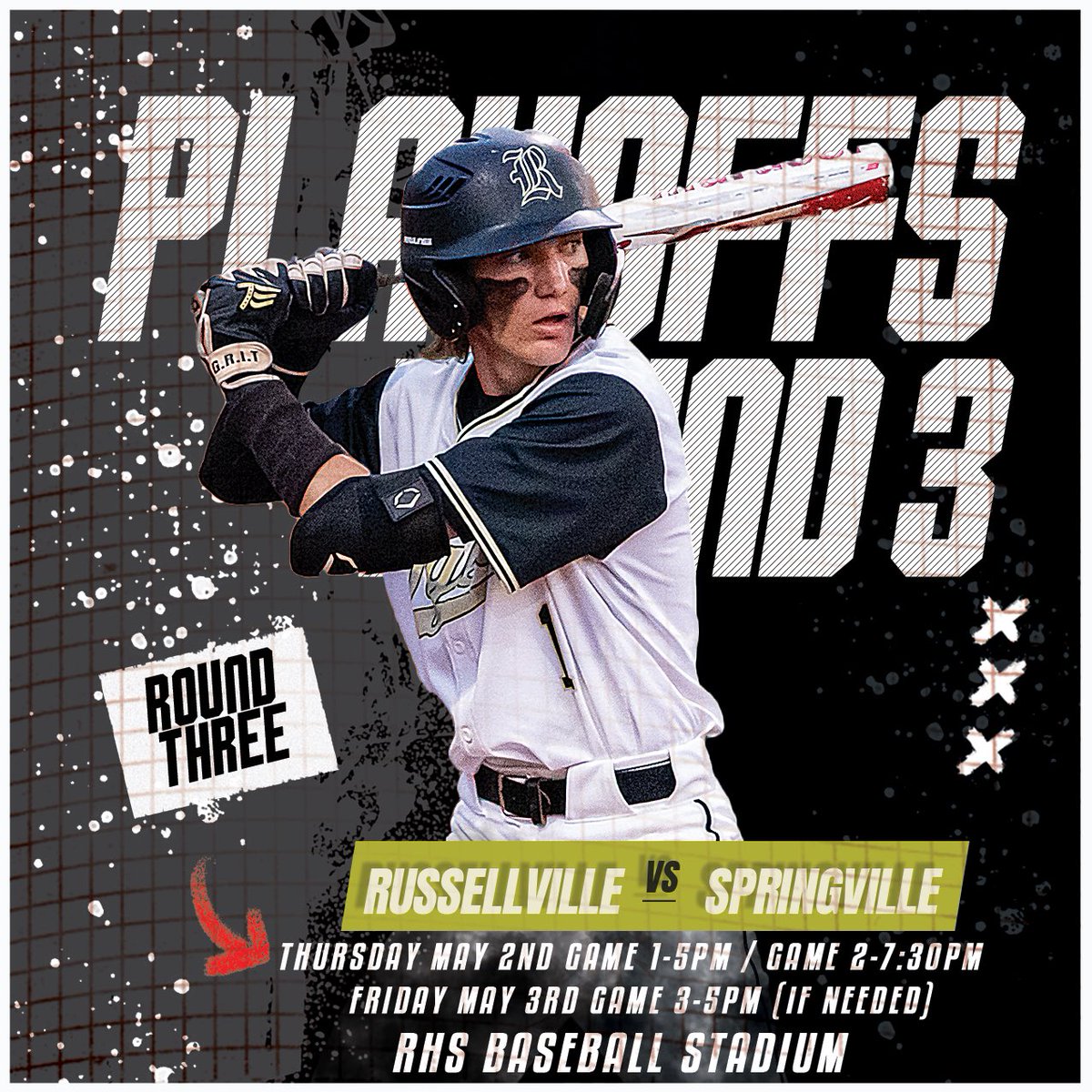 tell a friend to tell a friend to come PACK THE STADIUM (and outfield) Thursday night for the quarterfinals‼️

We are calling on ALL of our Golden Tiger family to BE THERE,  to BE LOUD AND PROUD 📣🗣️ 

It’s gonna be fun 🫡