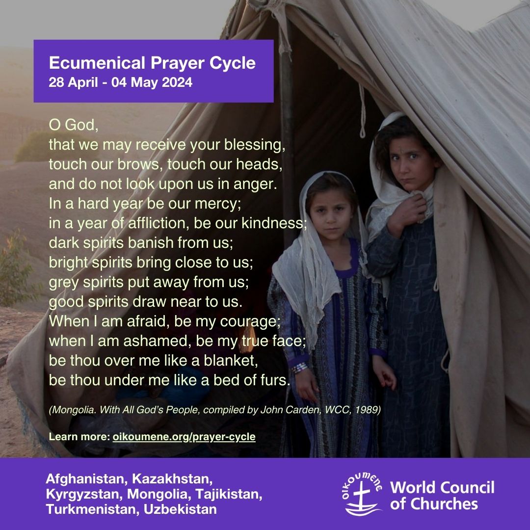 🌏This week we pray for #Afghanistan, #Kazakhstan, #Kyrgyzstan, #Mongolia, #Tajikistan, #Turkmenistan and #Uzbekistan 🙏 Find the prayer material here: ow.ly/hirr50RqZ0V