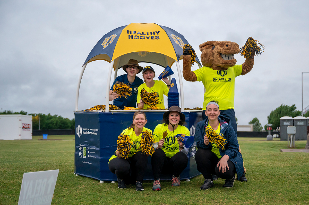 What a #runtoremember! The Bronchos were out in full force yesterday--as runners, volunteers or to cheer everyone on from the sidelines. President Lamb ran in the relay & First Lady Monica Lamb cheered on all the 'Chos. Thanks to all who participated and represented UCO proudly!