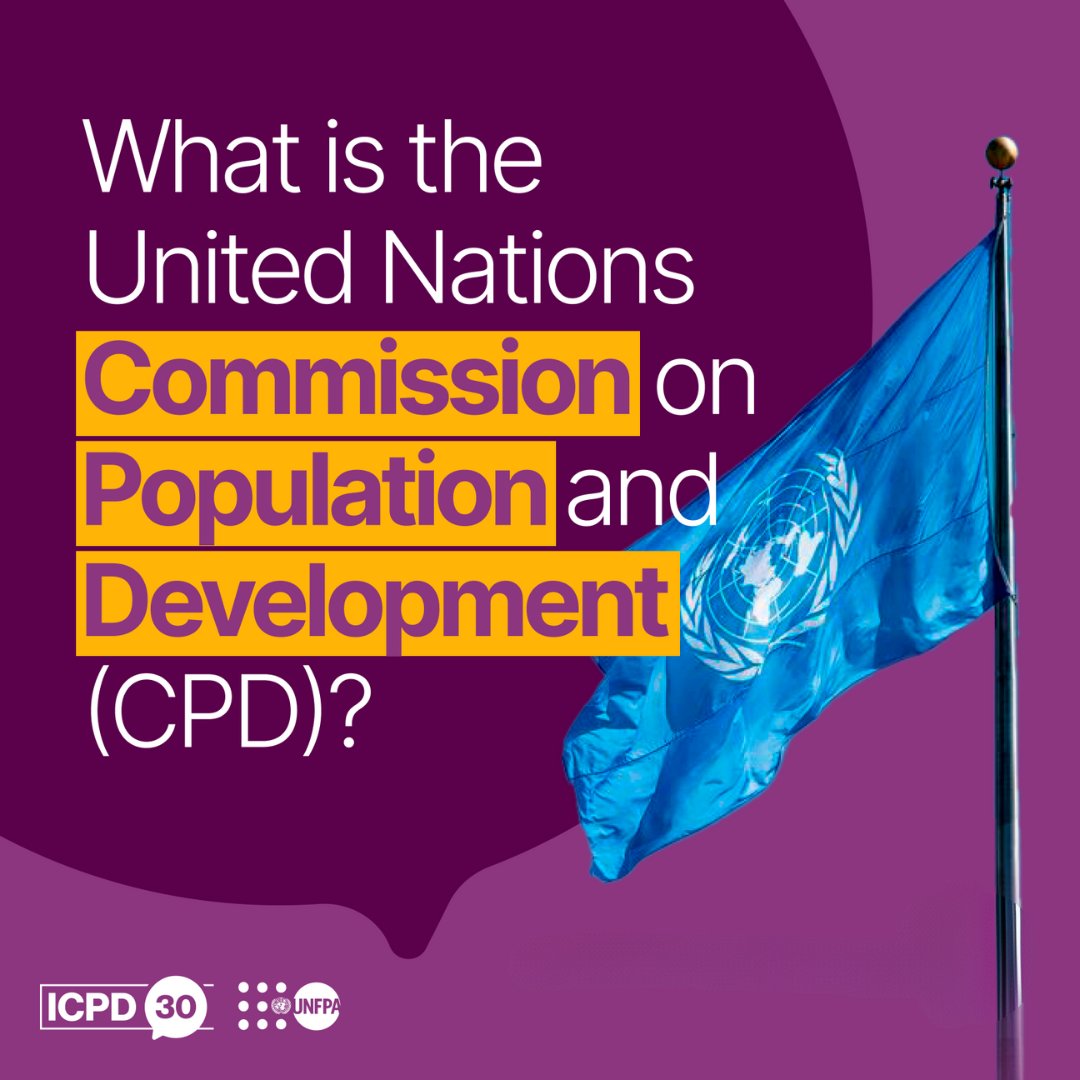 Did you know: The 57th Commission on Population and Development is currently taking place in New York. What does it mean and why is it so significant? Learn more: unfpa.org/events/commiss… #CPD57 #ICPD30