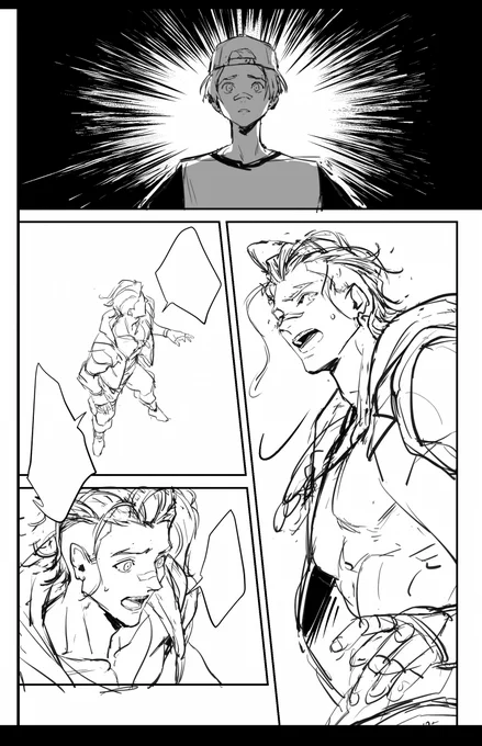 描き慣れて無さが出ているが頑張る
