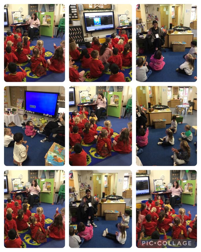 28th April is National British Sign Language Day children in our Nursery class have been looking at different signs #BritishSignLanguage #BSL british-sign.co.uk