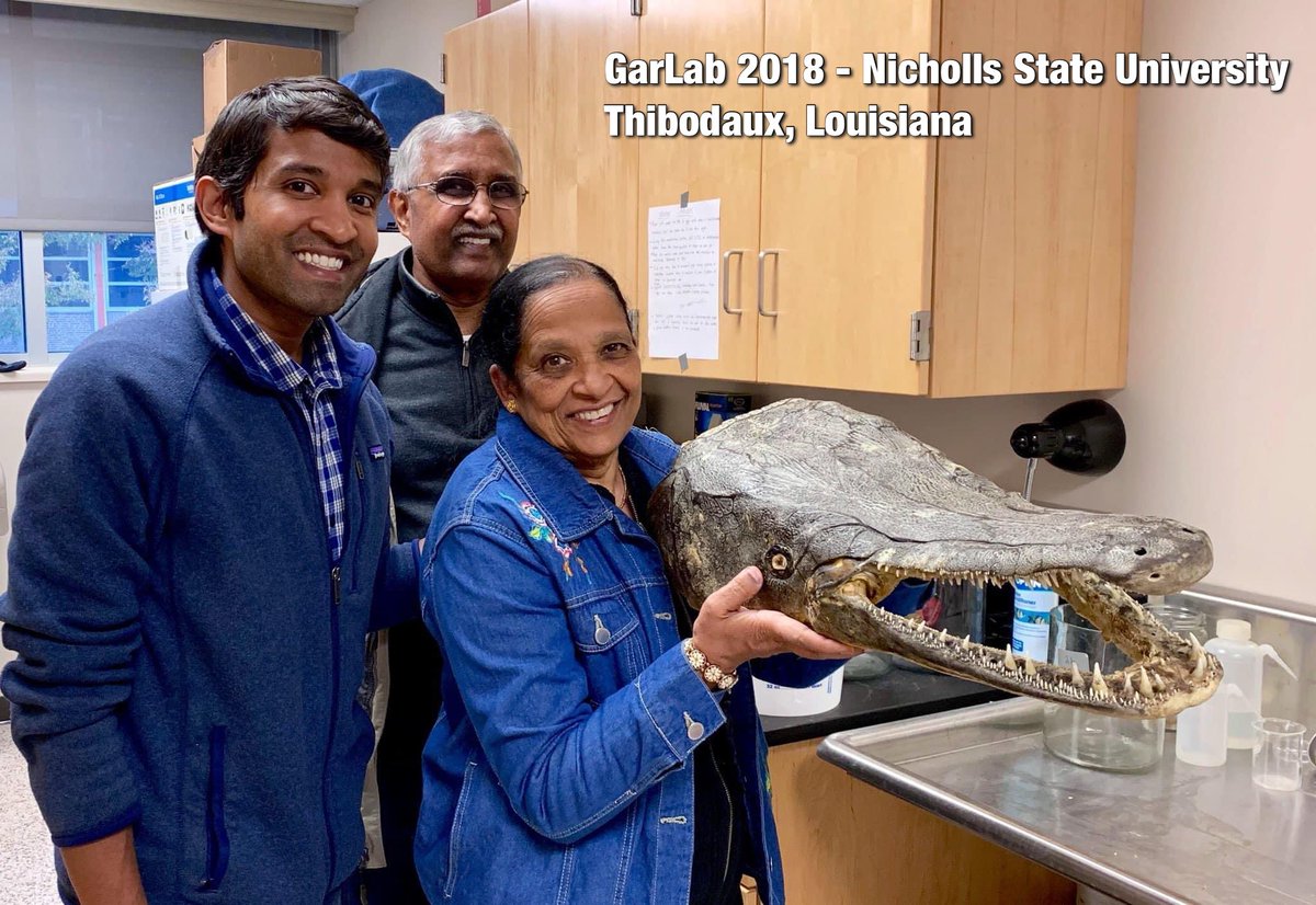 SolomonRDavid's tweet image. FIFTEEN YEARS @TheGarLab!!!

Grateful for my parents’ support and having them visit various iterations of #GarLab from my first experiments @NOAA_GLERL @UMSEAS (2009) to @NichollsBiology (2018) and now @UMNFWCB!