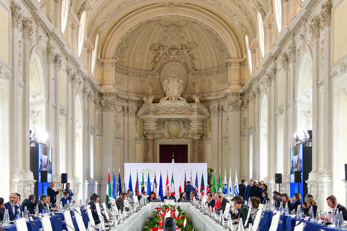 The first day of the #G7 Ministers’ meeting on Climate, Energy and Environment ends with a working session devoted to the environmental issues. #G7Italy
