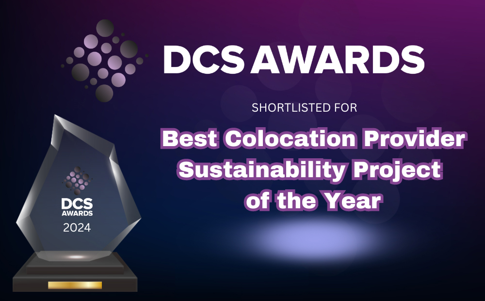 We're delighted to be nominated for 'Best Colocation Provider Sustainability Project of the Year' in the DCS Awards 2024! 🏆 To find out more and to vote, click here: dcsawards.com/vote?category=… #dcsawards #dcsawards2024 @dw_dcs