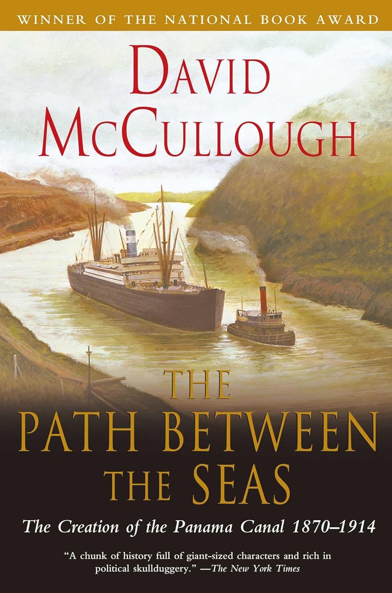If you want to read the full backstory of the canal (it's a wild ride) and the mosquito control innovations the US used there (led by Gen. William Gorgas), check out David McCullough's excellent book, Path Between the Seas. 🦟⛵️🇵🇦