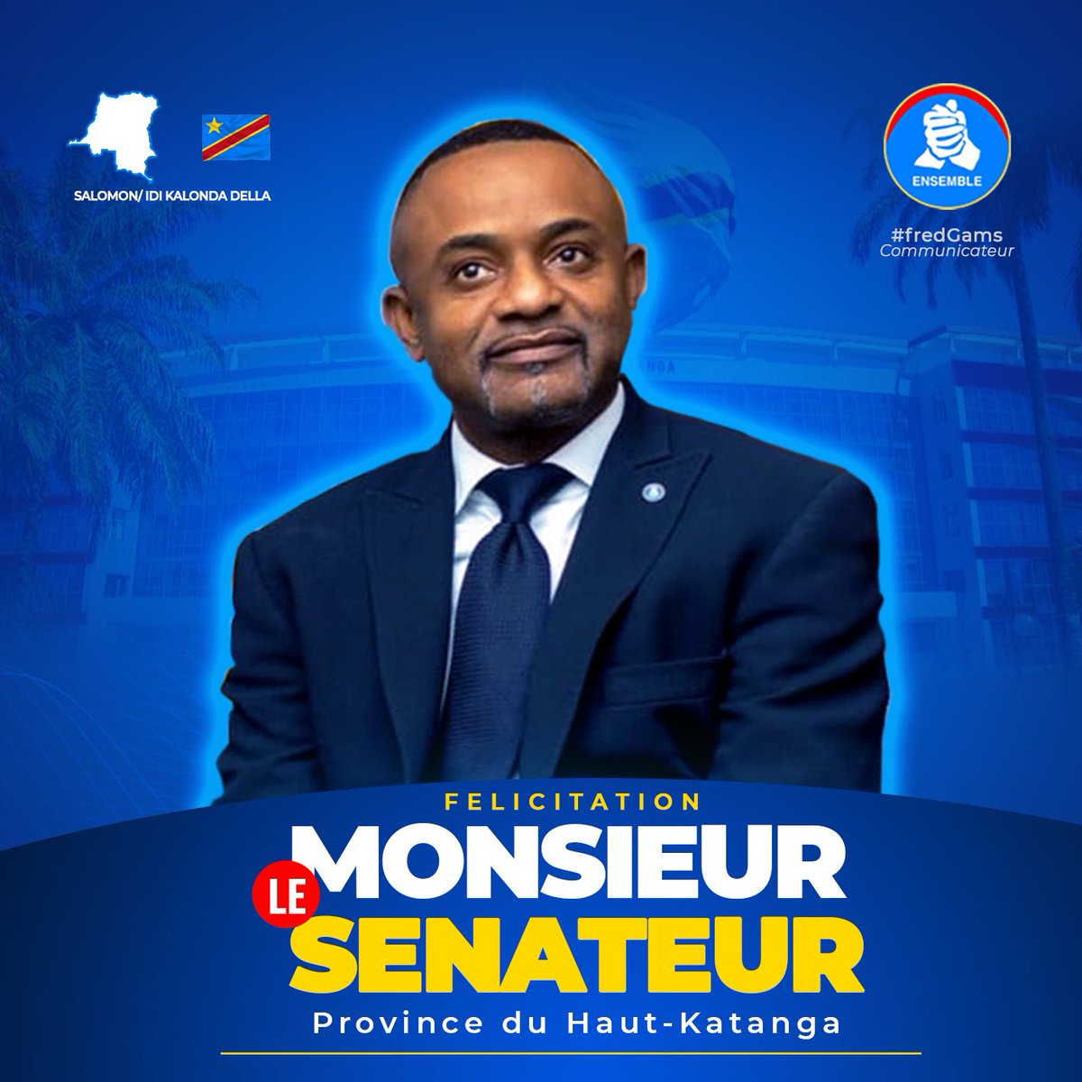#RDC 
#HautKatanga 
@SalomonKalonda Honorable Sénateur 🫡👏🏾💐
#LaSagesse😇