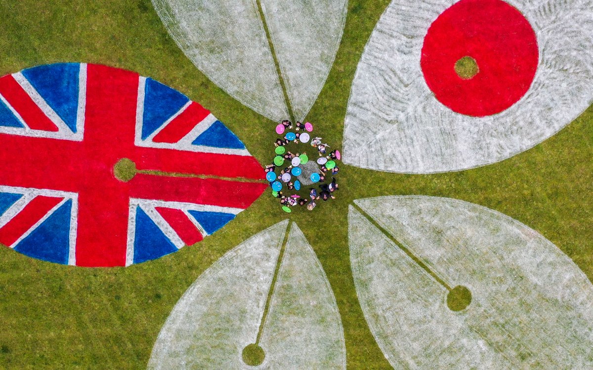 Big thanks to @thevalley_eve team for an incredible weekend celebrating Japan-UK ties. The Sakura Project logo installation was truly remarkable! 🌸 Here's to fostering even stronger bonds between our nations 🇯🇵🌸🇬🇧 @HuddlestonNigel @JAPANinUK