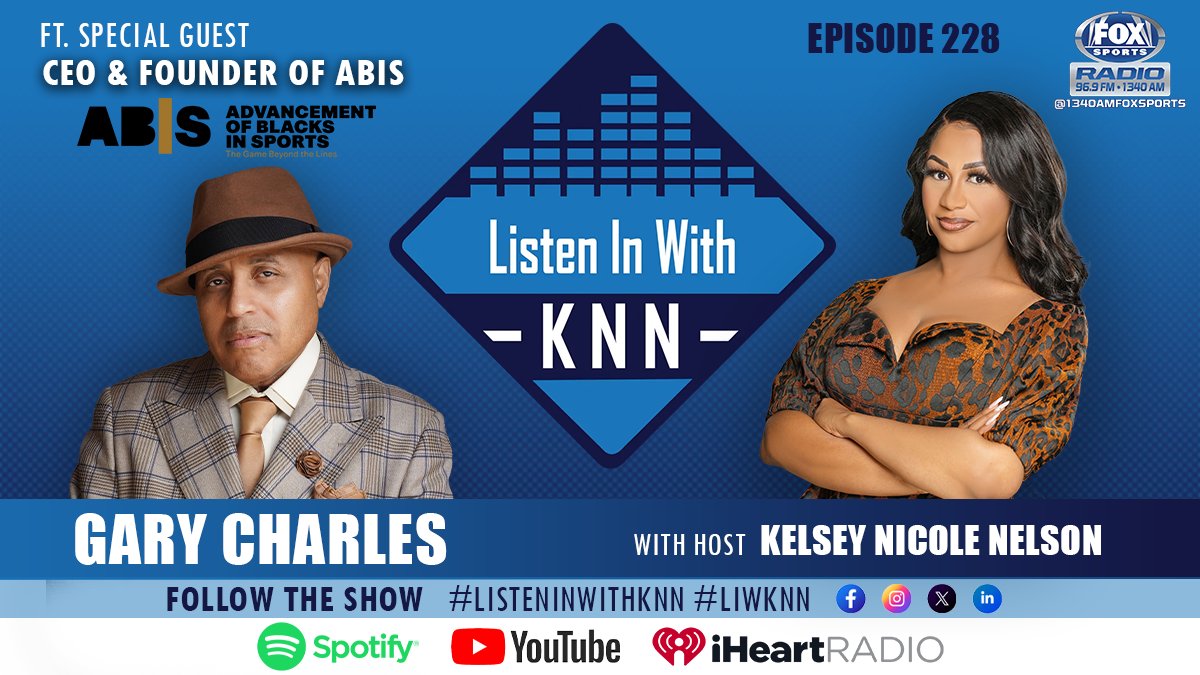 OUT NOW 🚨 New edition of @ListenInWithKNN presented by @1340AMFOXSports with special guest @GeeCharles24 of @WeAreABIS who joined the show to discuss the 3rd annual ABIS Champions & Legends Weekend taking place in the DMV for the first time! Listen 🎧: podcasters.spotify.com/pod/show/liwkn…