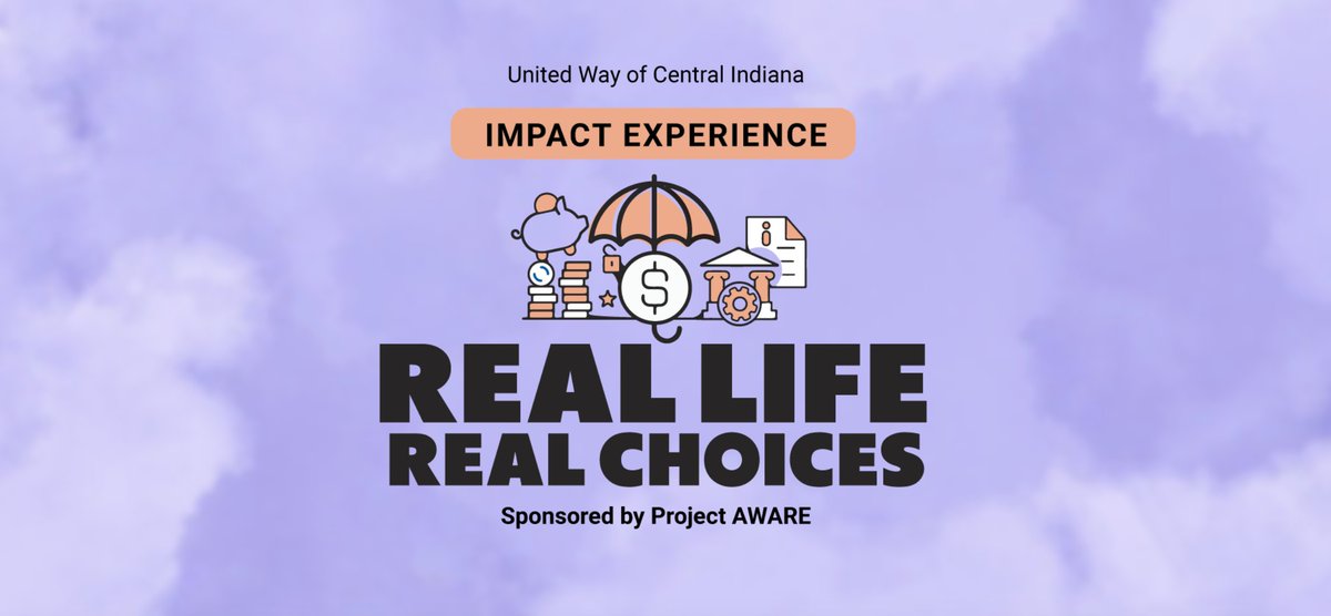 Join us and Project AWARE for the Real Life Real Choices Impact Experience. bit.ly/4aFbHEq Participants will experience how people live on a limited budget and navigate through unforeseen circumstances. 📅 May 2 🕦 9 a.m. - 10:30 a.m 📍 Clinton County Fairgrounds