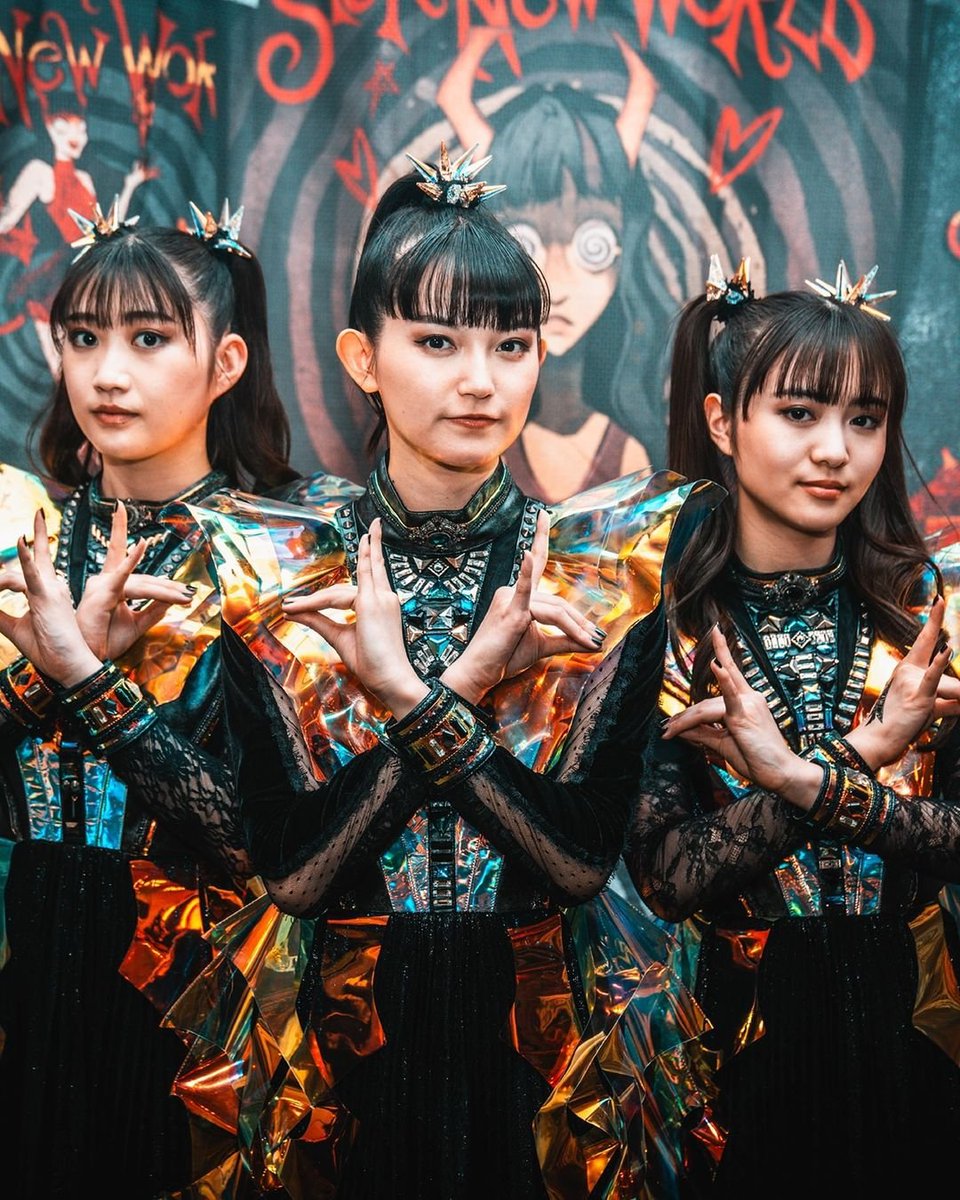 New photo on backstage
#Babymetal #SickNewWorld2024